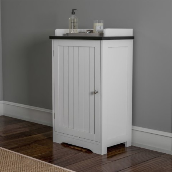 Hastings Home Hastings Home Bathroom Storage Cabinet - White 752372JYF